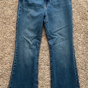 GAP Women's Flare Jeans in Deep Blue